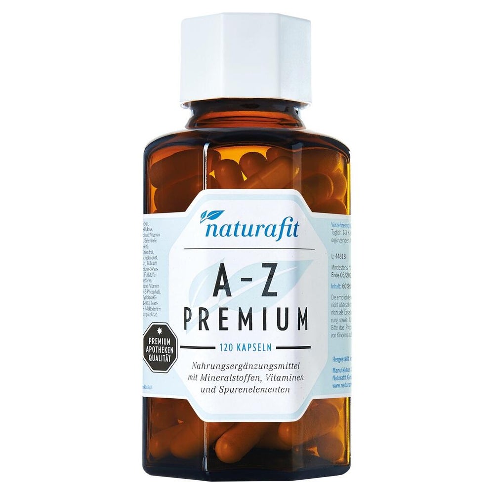 Naturafit A-Z Premium Kapseln 120 St