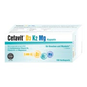 Produktabbildung: Cefavit® D3 K2 Mg 2.000 Kapseln 100 St