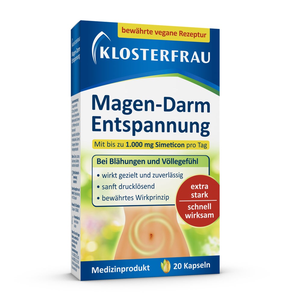 Klosterfrau Magen-darm Entspannung Kapse 20 St