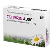 Produktabbildung: CETIRIZIN ADGC Allergietabletten 50 St