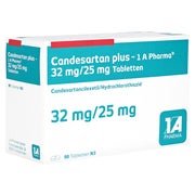 CANDESARTAN plus-1A Pharma 32 mg/25 mg Tabletten 98 St