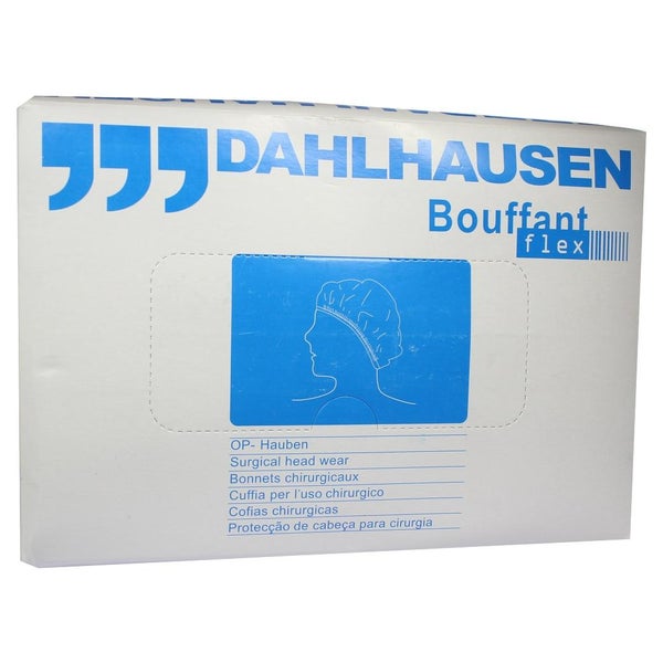Op-haube Bouffant Flex grün 100 St