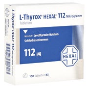 L-thyrox Hexal 112 Mikrogramm Tabletten 100 St