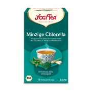 Yogi Tea - Minzige Chlorella Bio Kräutertee | 17 x 2g 17X2,0 g