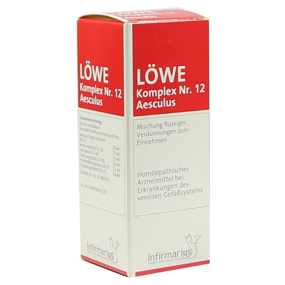 LÖWE Komplex Nr.12 Aesculus Tropfen 50 ml