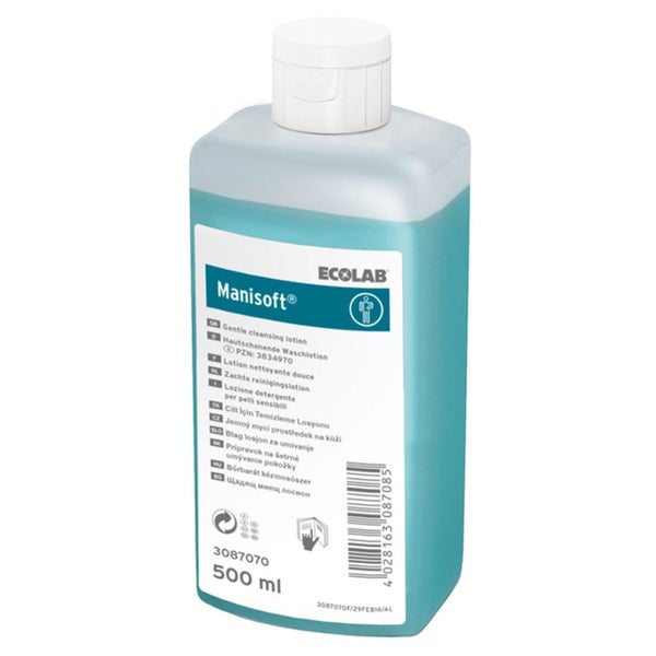 Ecolab Manisoft Waschlotion, hautneutral, pH 5,0 - 500 ml - Flasche 500 ml
