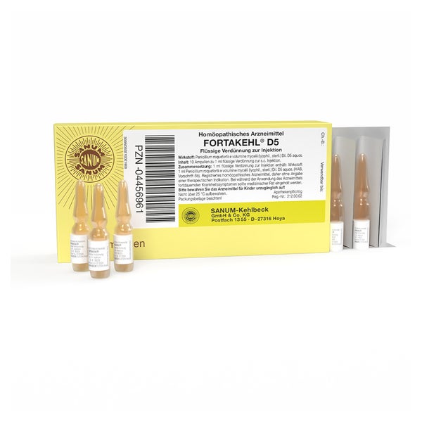 Fortakehl D 5 Ampullen 10X1 ml