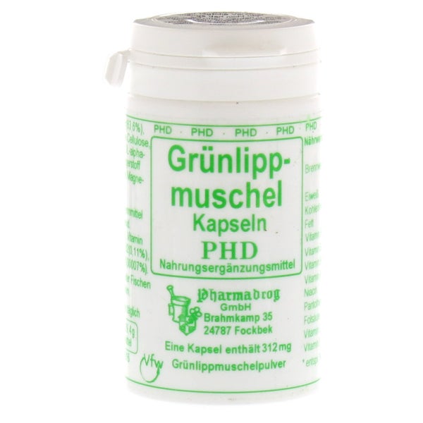 Grünlippmuschel Pulver Kapseln 60 St