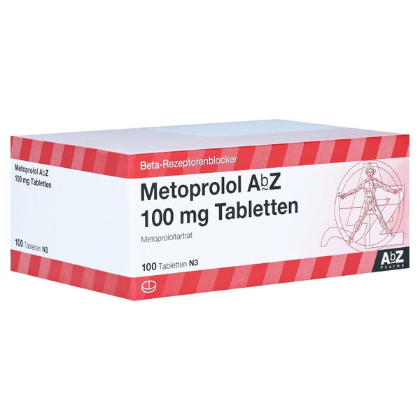 Metoprolol AbZ 100 mg Tabletten 100 St