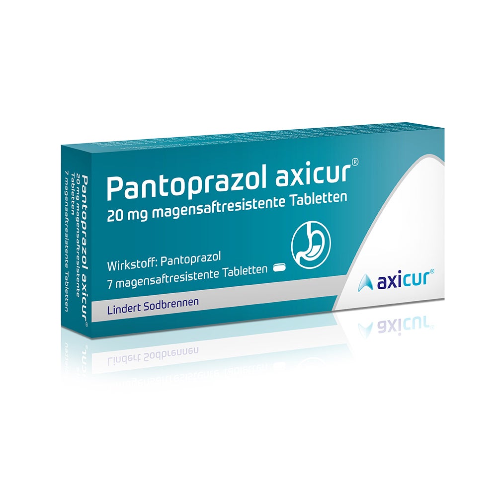Pantoprazol axicur 20 mg 7 St