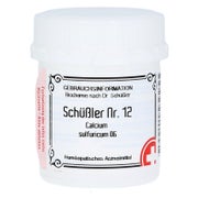 Produktabbildung: Schüssler Nr.12 Calcium sulfuricum D 6 T 400 St