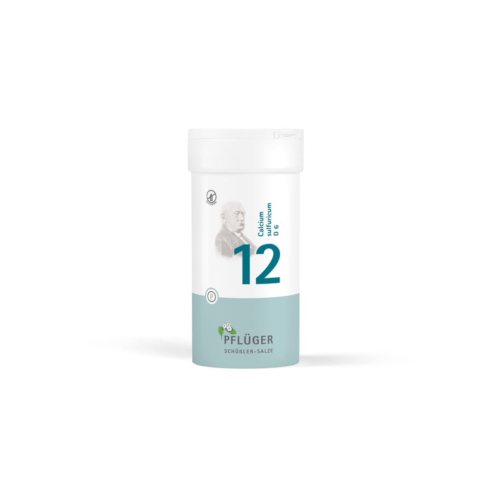 Biochemie Pflüger Schüßler-Salz Nr. 12 Calcium sulfuricum D6 400 St