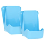 Bode Wandhalter blau für 500 ml-Flaschen 2 St