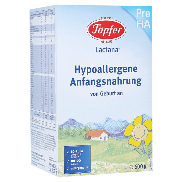 Töpfer Lactana Pre HA Pulver 600 g