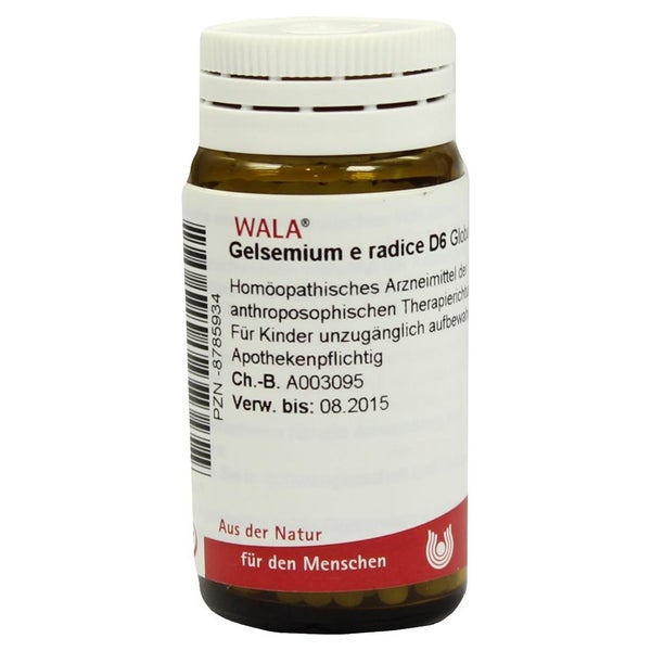 Gelsemium E Radice D 6 Globuli 20 g