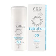 eco cosmetics Sonnenlotion Neutral LSF 50 ohne Parfum 100 ml