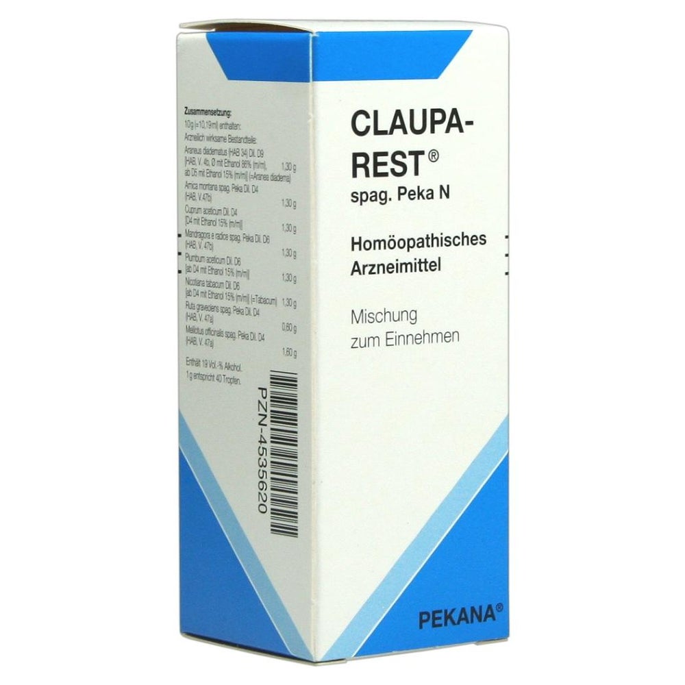 Clauparest Spag.peka N Tropfen 50 ml