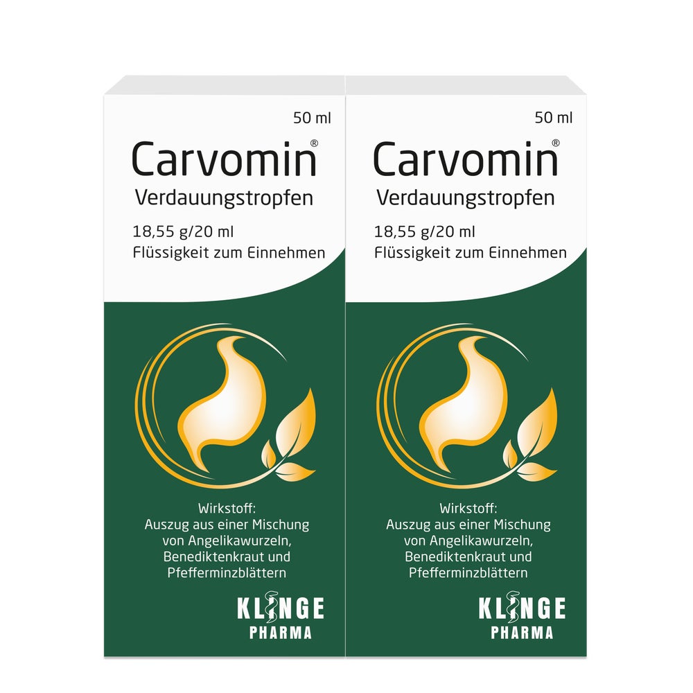 Carvomin Verdauungstropfen 2X50 ml