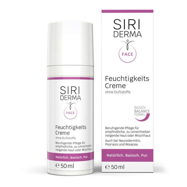 Siriderma Feuchtigkeits Creme ohne Dufts 50 ml