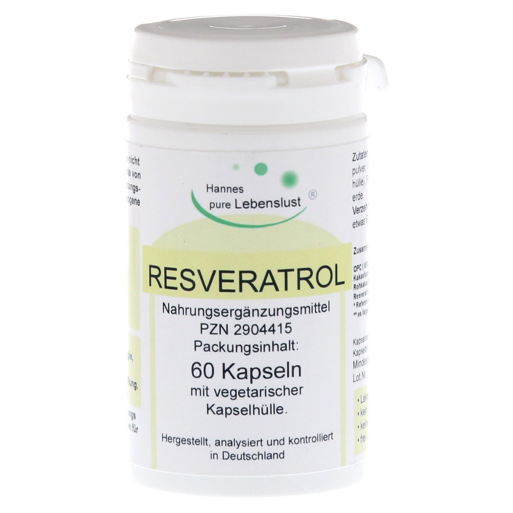 Resveratrol Komplex Vegi Kapseln 60 St