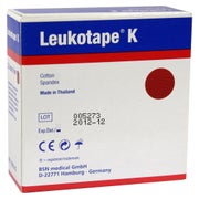 Produktabbildung: Leukotape K 2,5 cm rot 1 St