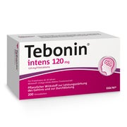 Produktabbildung: Tebonin® intens 120 mg Filmtabletten 200 St