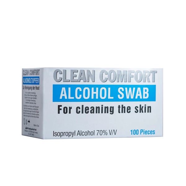 AMPri Clean Comfort Alkoholtupfer, einzeln verpackt - 1 Packung = 100 Stück 100 St