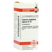 Cuprum Oxydatum Nigrum D 10 Globuli 10 g