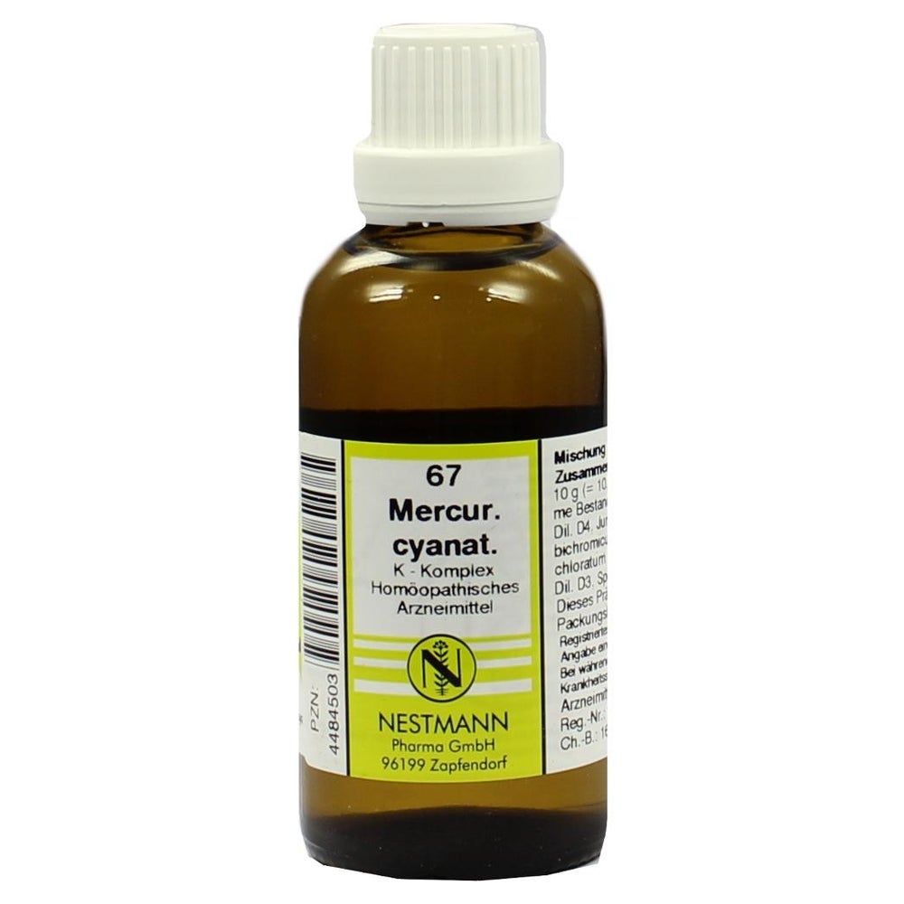 Mercurius Cyanatus K Komplex Nr.67 Dilut 50 ml