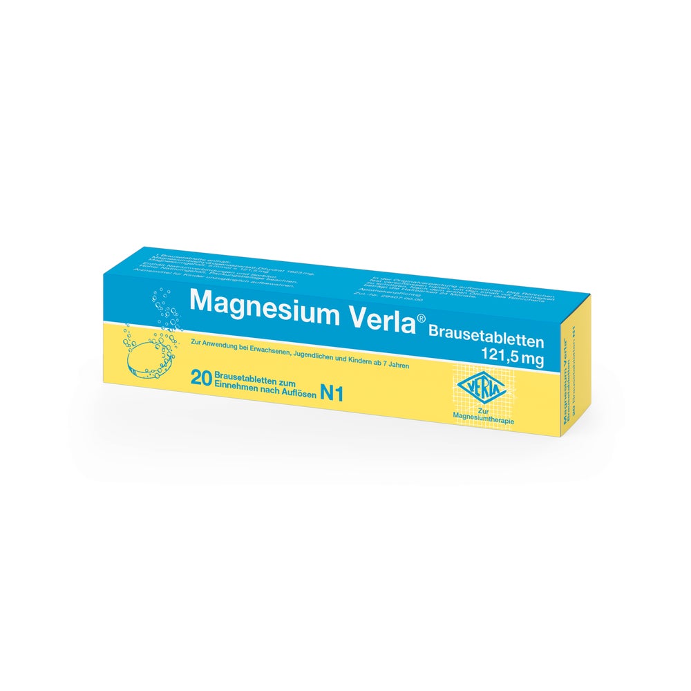 Magnesium Verla Brausetabletten 20 St