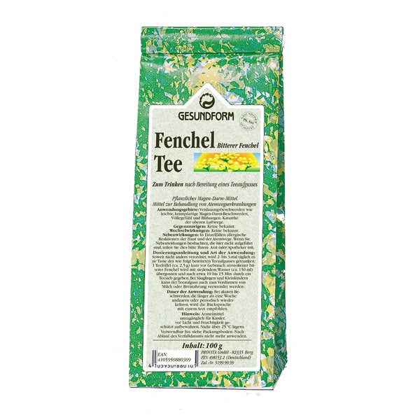 GESUNDFORM Fenchel Tee 100 g