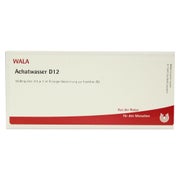 Achatwasser D 12 Ampullen 10X1 ml