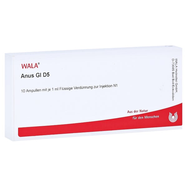 ANUS GL D 5 Ampullen 10X1 ml