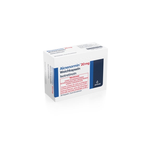Aknenormin 20 mg Weichkapseln 30 St