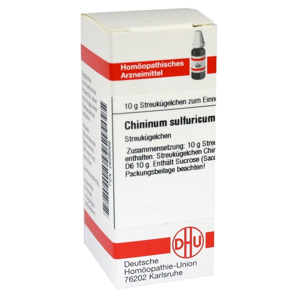 Chininum Sulfuricum D 6 Globuli 10 g