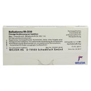 Produktabbildung: Belladonna RH D 30 Ampullen 8X1 ml