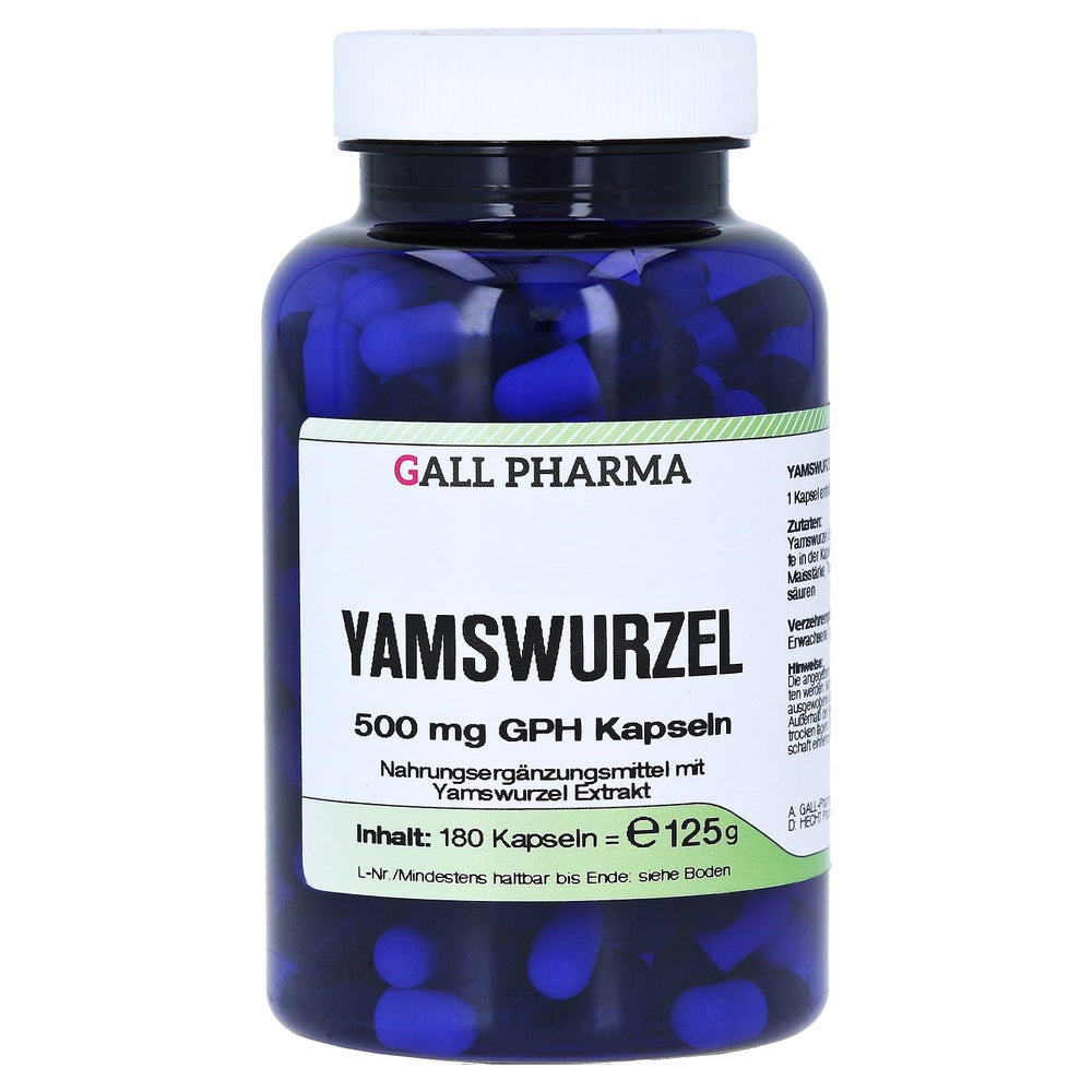 Yamswurzel 500 mg GPH Kapseln 180 St