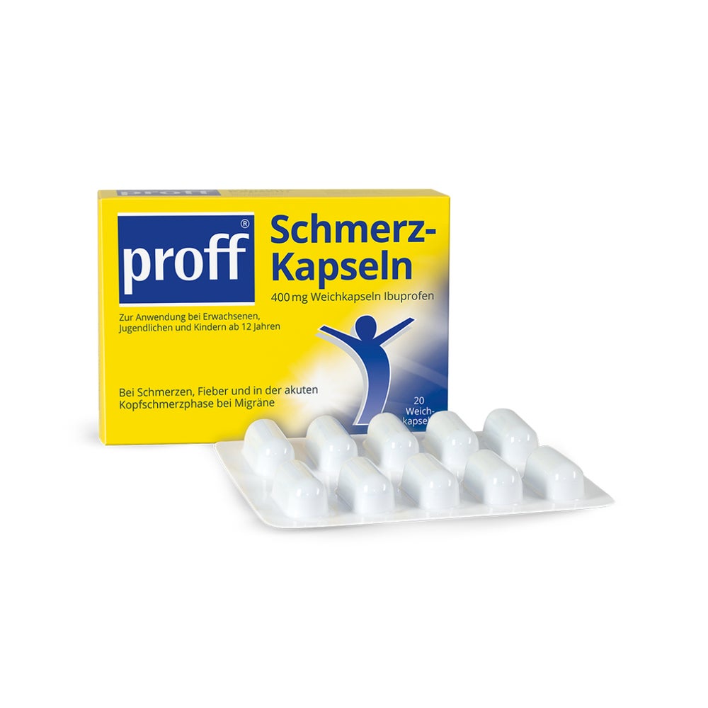 proff Schmerzkapseln 20 St