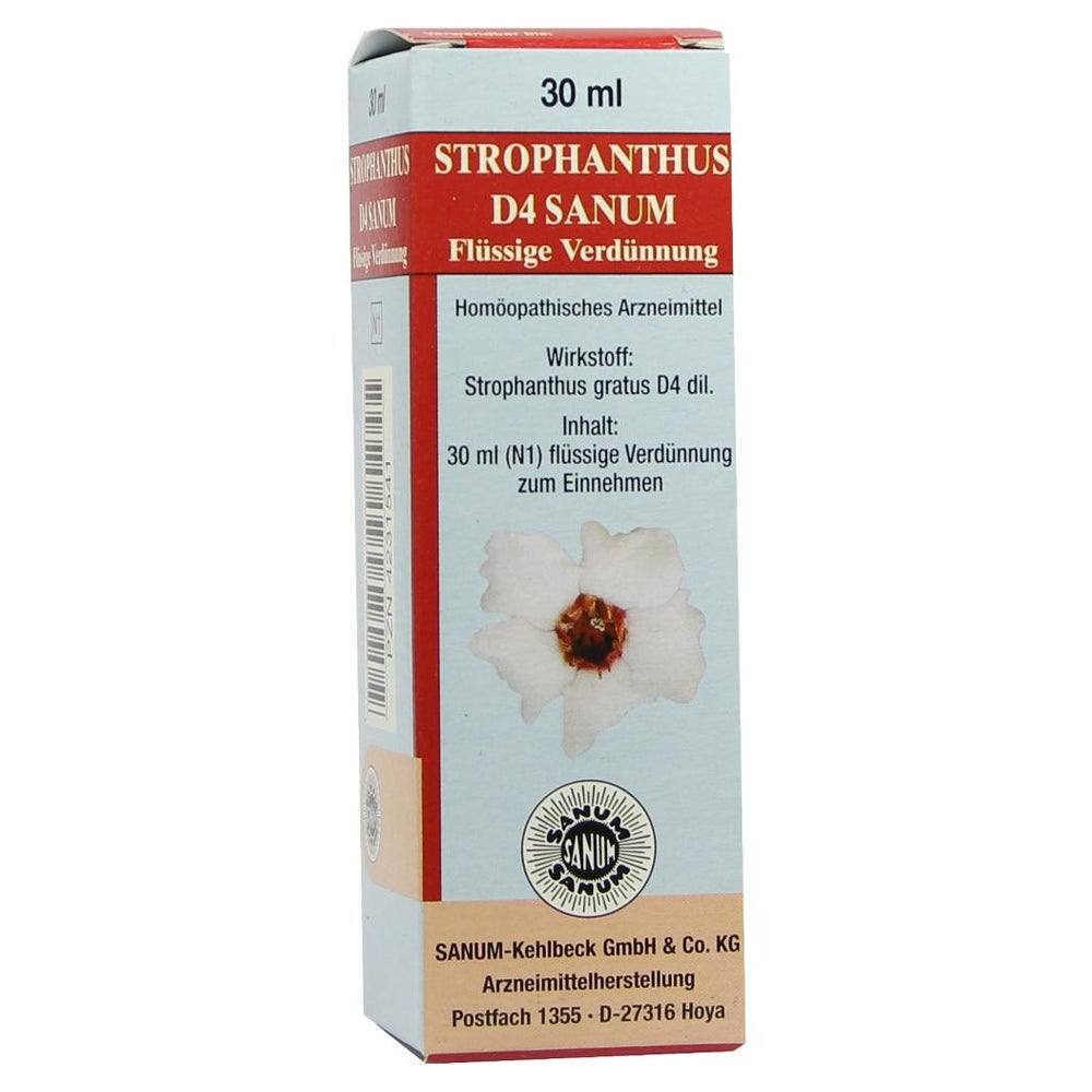 Strophanthus D 4 Sanum flüssige Verdünnu 30 ml