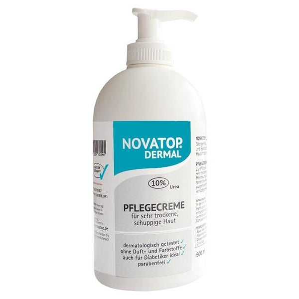 Novatop Dermal Pflegecreme 10% Urea 500 ml