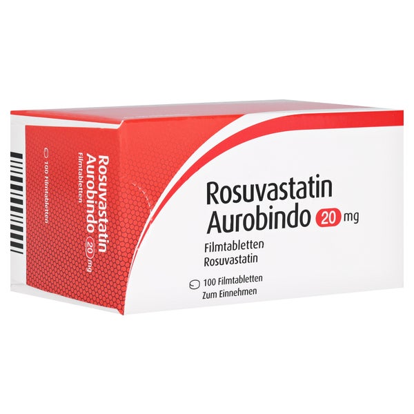 ROSUVASTATIN Aurobindo 20 mg Filmtabletten 100 St