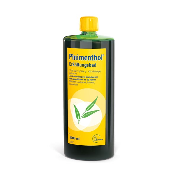 Pinimenthol Erkältungsbad 1000 ml