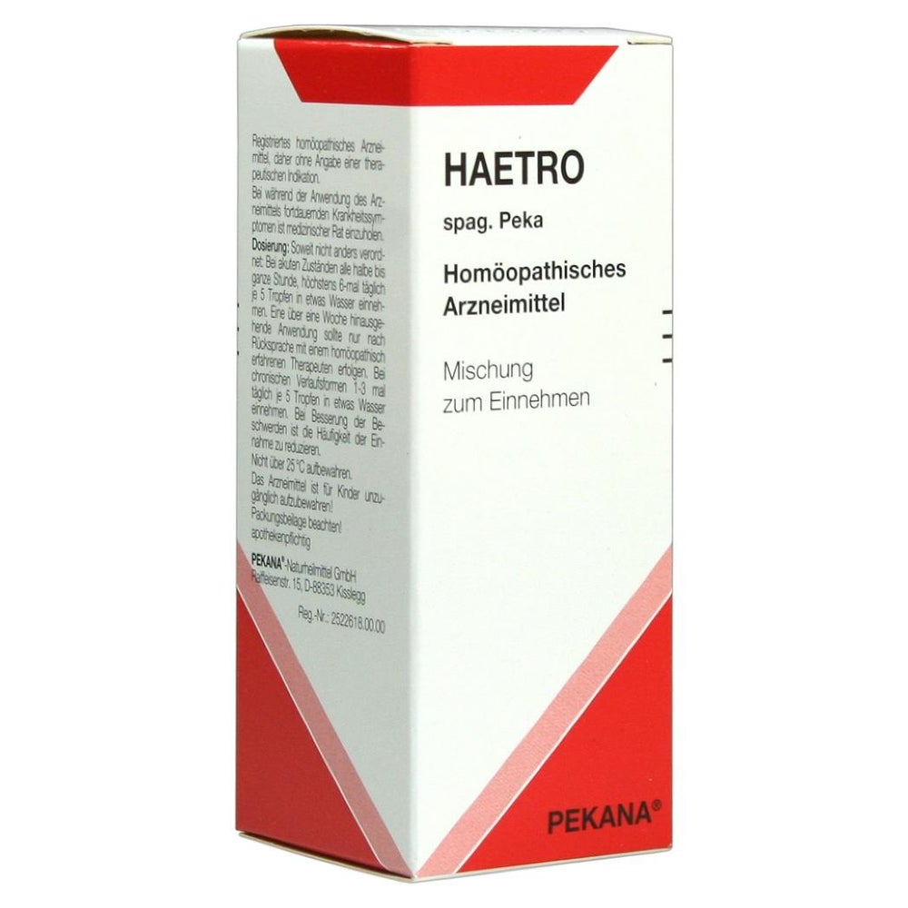 Haetro Spag.peka Tropfen 50 ml