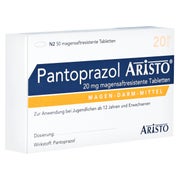 PANTOPRAZOL Aristo 20 mg magensaftres.Tabletten 50 St