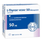 L-thyrox Hexal 50 Mikrogramm Tabletten 100 St