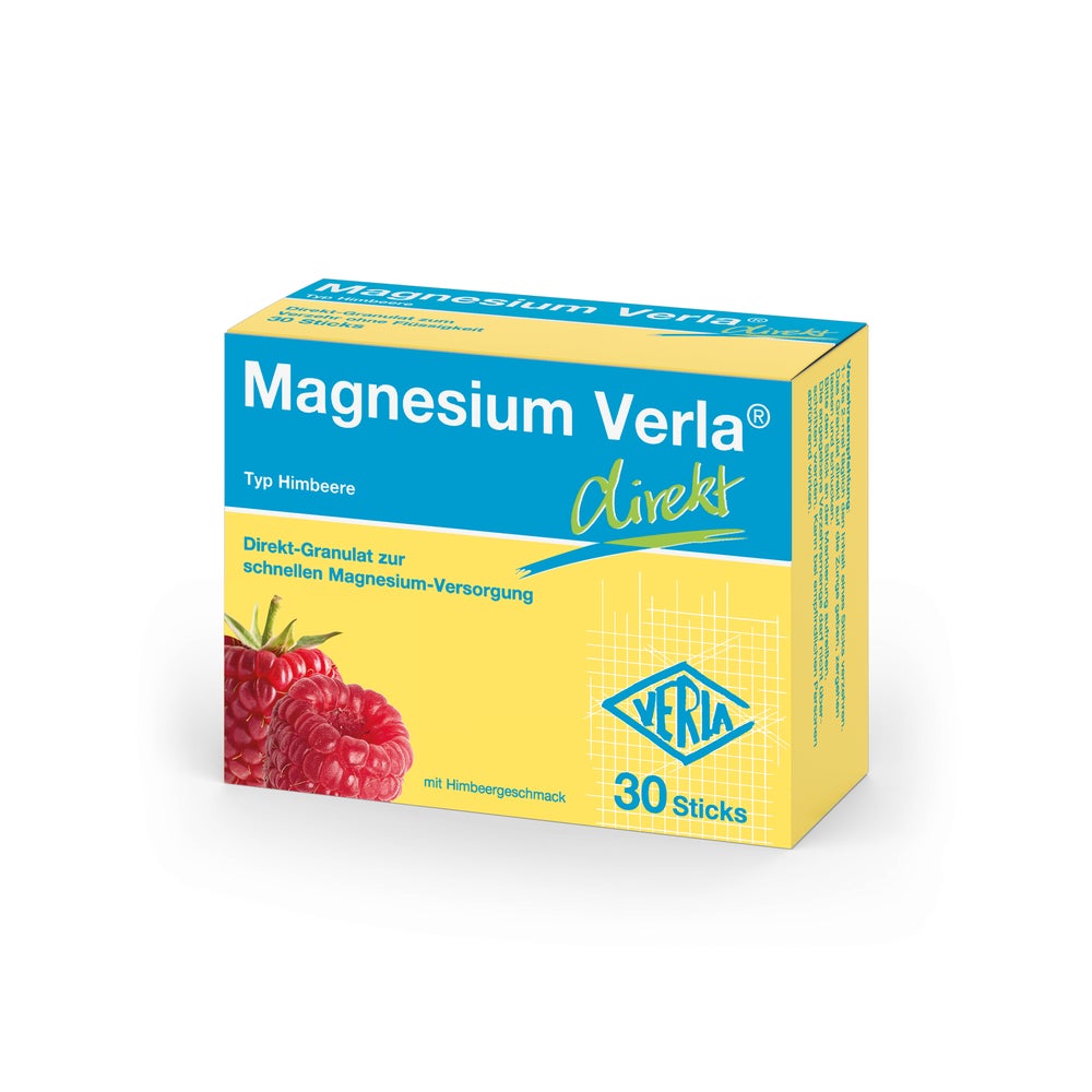 Magnesium Verla direkt Typ Himbeere 30 St