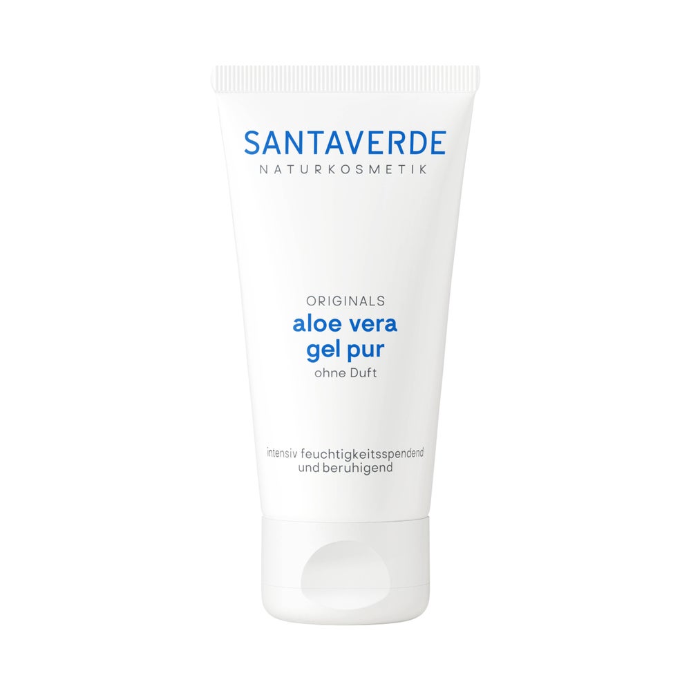 SANTAVERDE aloe vera gel pur ohne Duft 50 ml