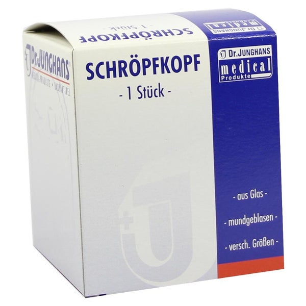 Schröpfkopf 4 cm Glas 1 St