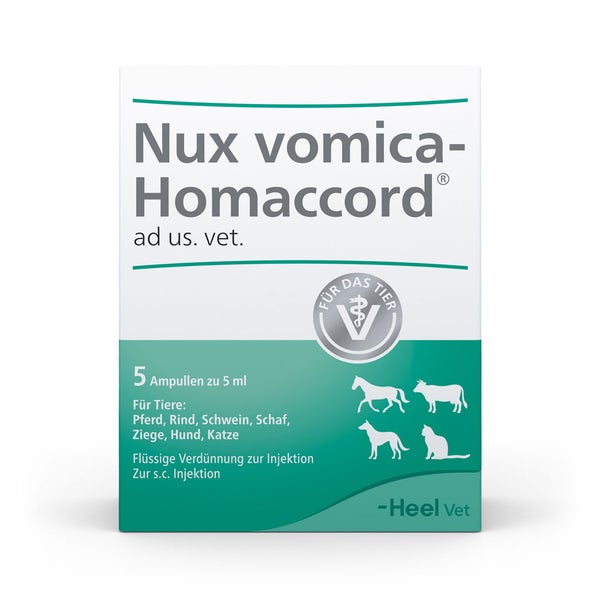NUX Vomica Homaccord ad us.vet.Ampullen 5 St