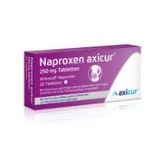 Naproxen axicur 250 mg 20 St